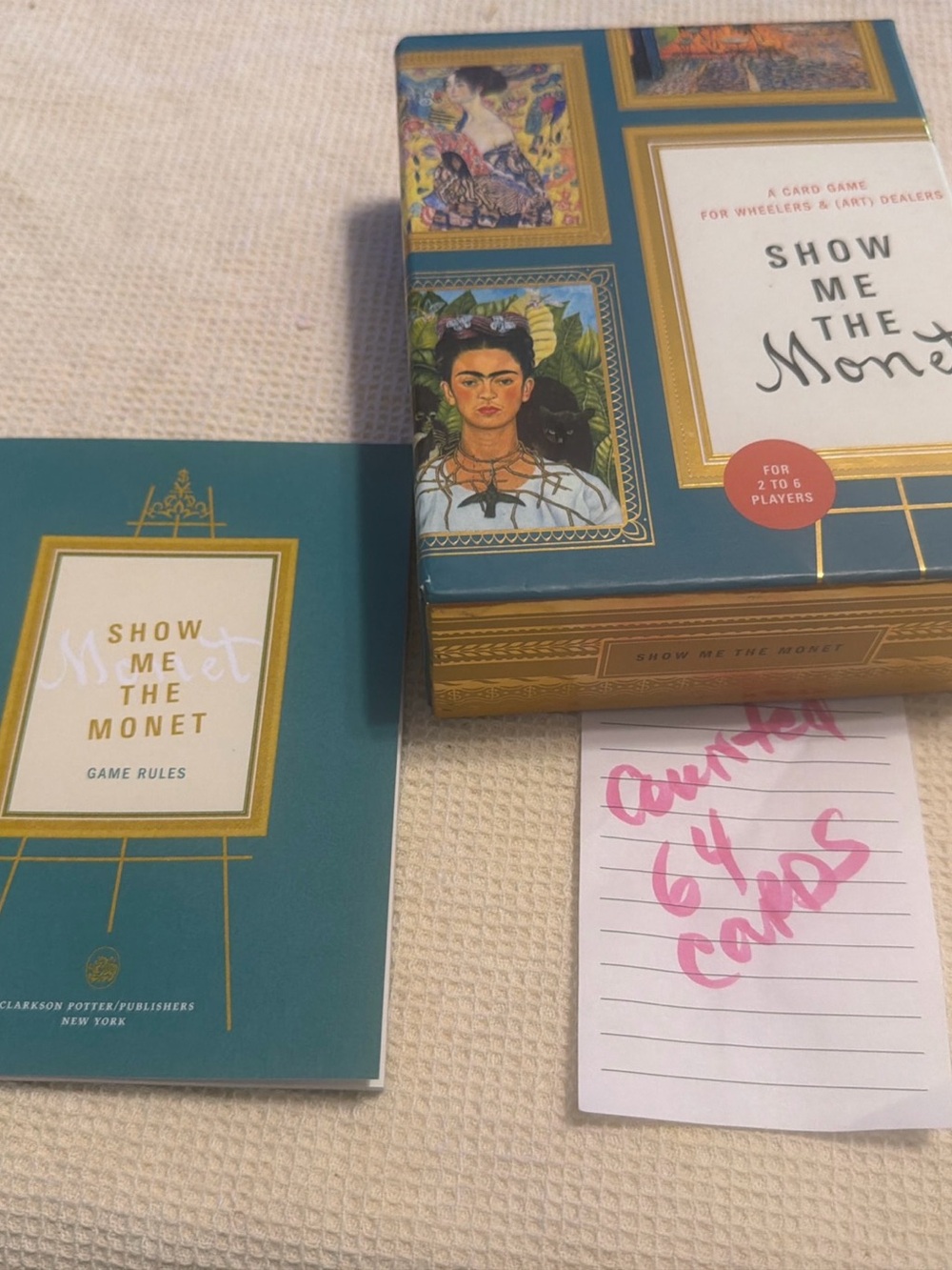 Show me The Monet Card Game Artwork Box